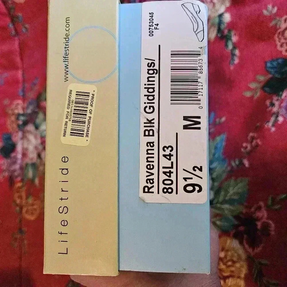 Life Stride Ravenna Black Dark Academia Mobwife Corporate Chic CorpGoth Sz 9.5 - Picture 5 of 5